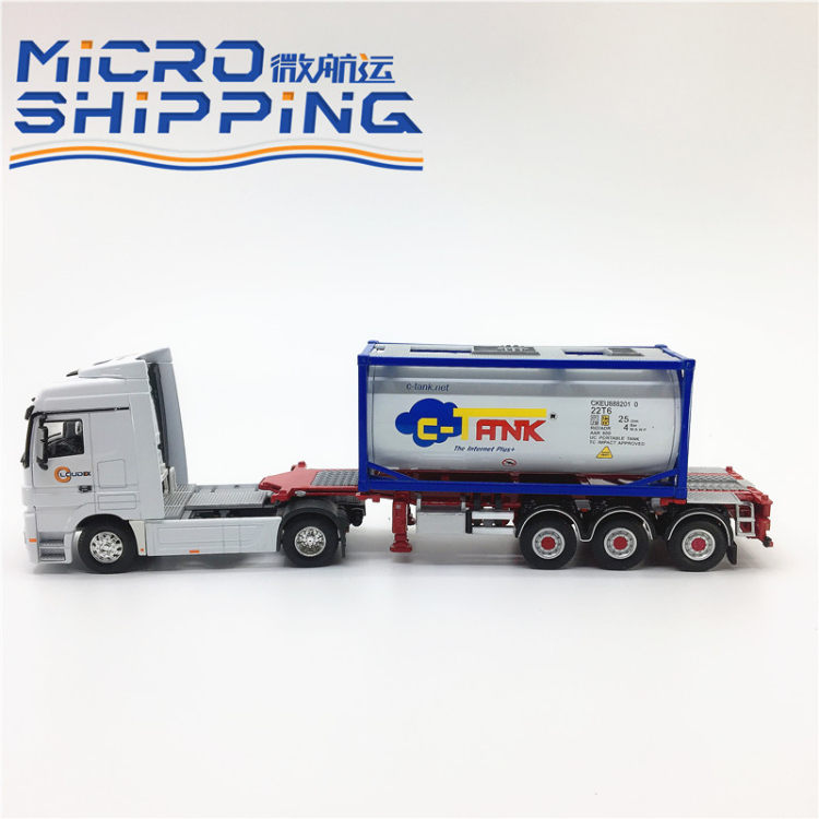 1:50 ALLOY ISO TANK TRUCK MODEL