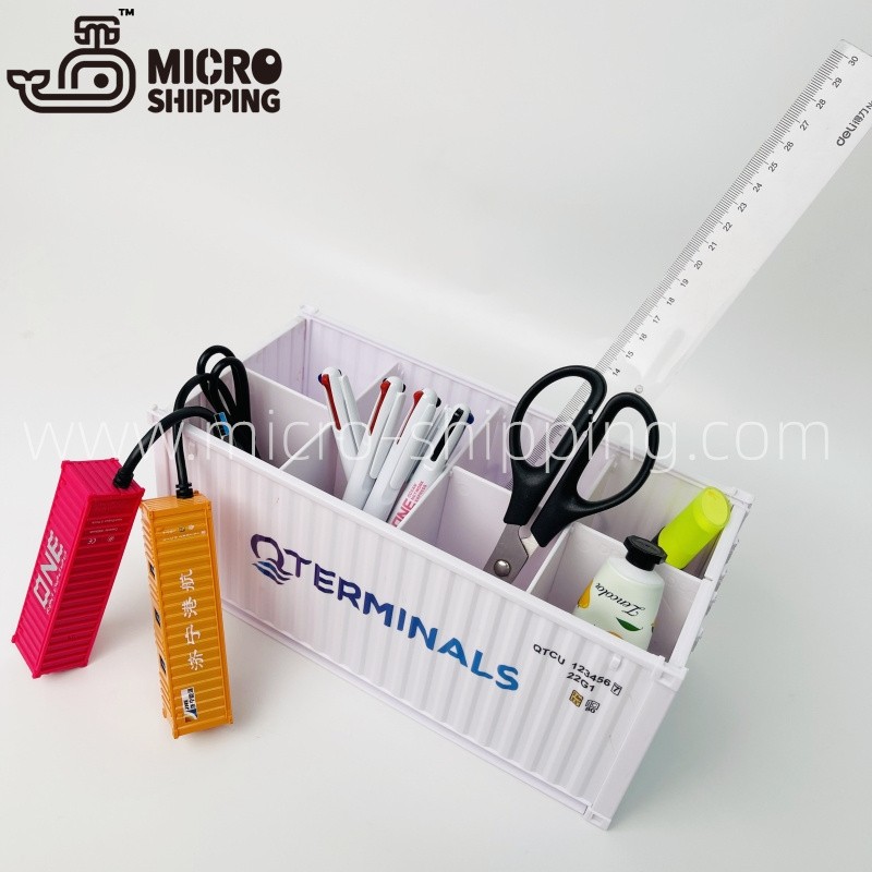 1:25 Q-TERMINALS DESK TIDY Reefer CONTAINER | STORAGE CONTAINER