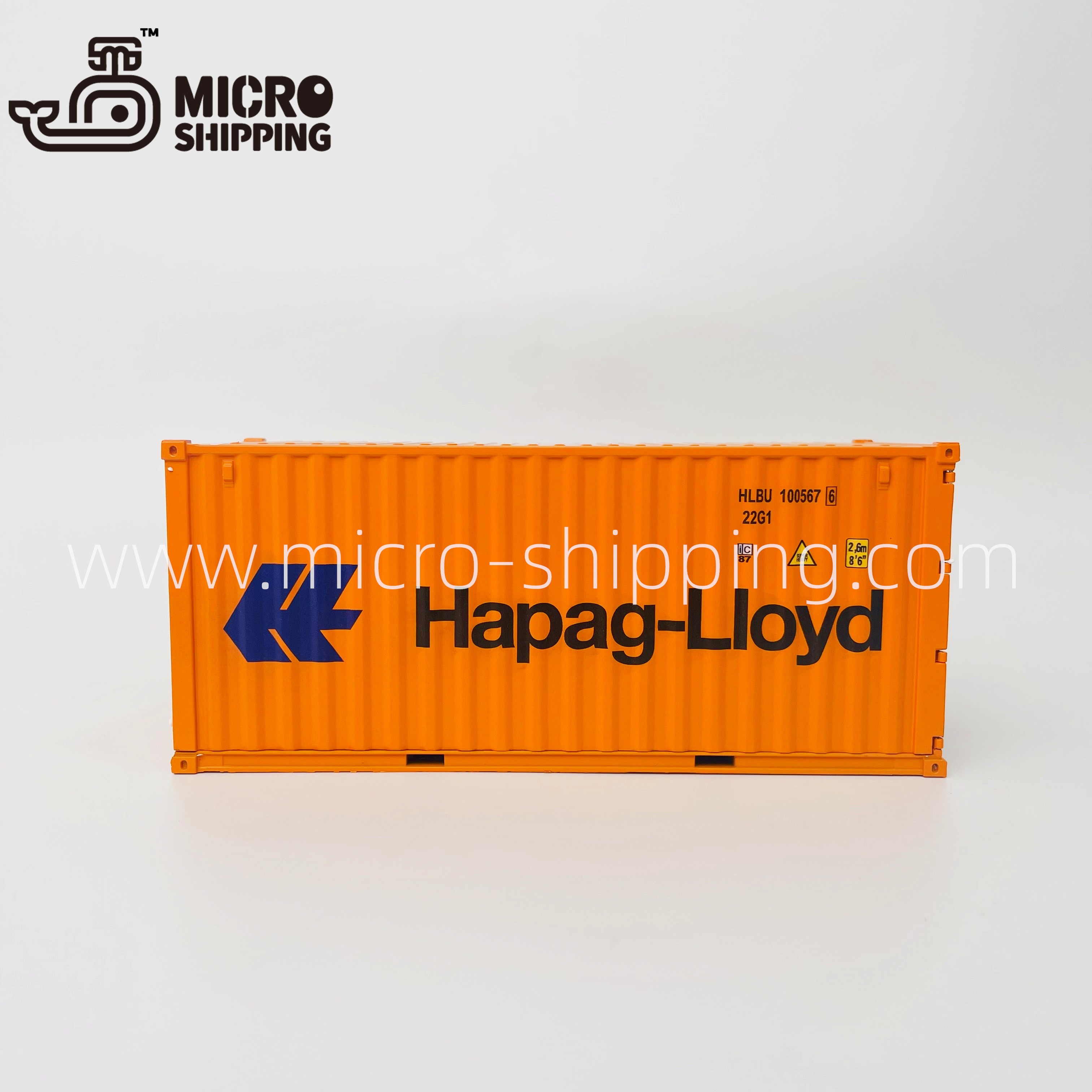 1:30 HAPAG-LLOYD CONTAINER MODEL