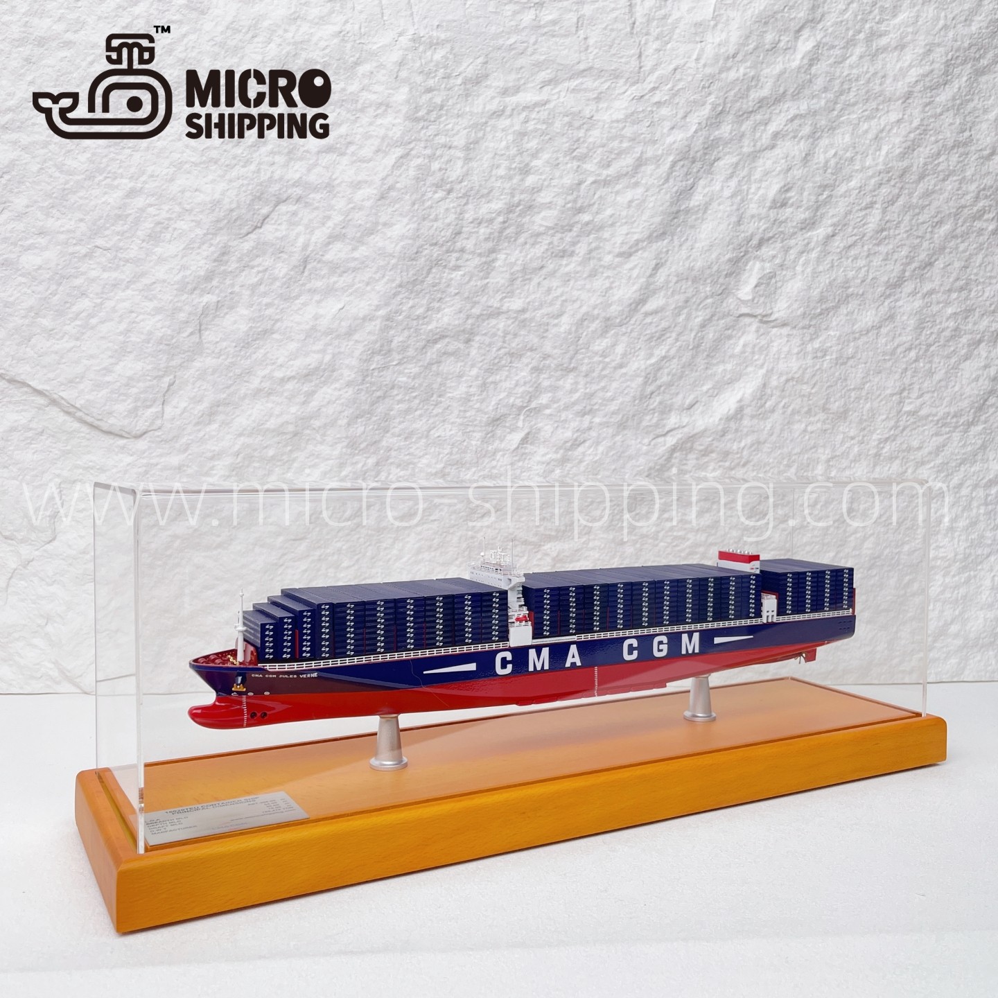 40cm CMA Container Ship Model | Cargo Ship Model