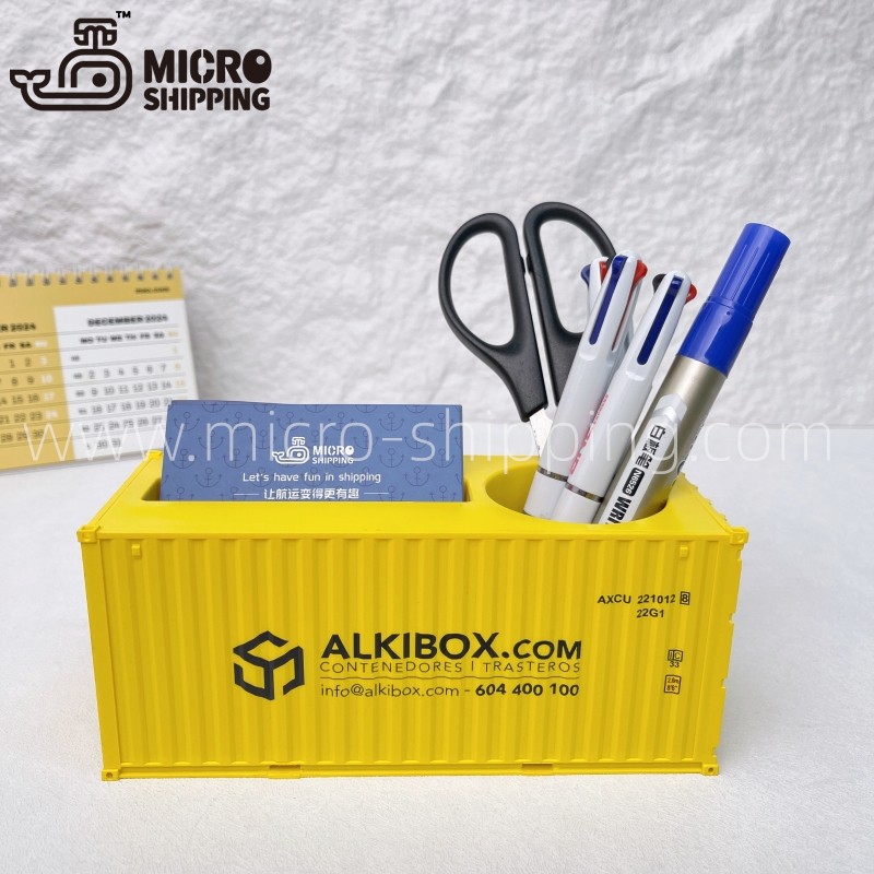 1:35  ALKIBOX Pen Container with Namecard Holder Custom Business Gifts
