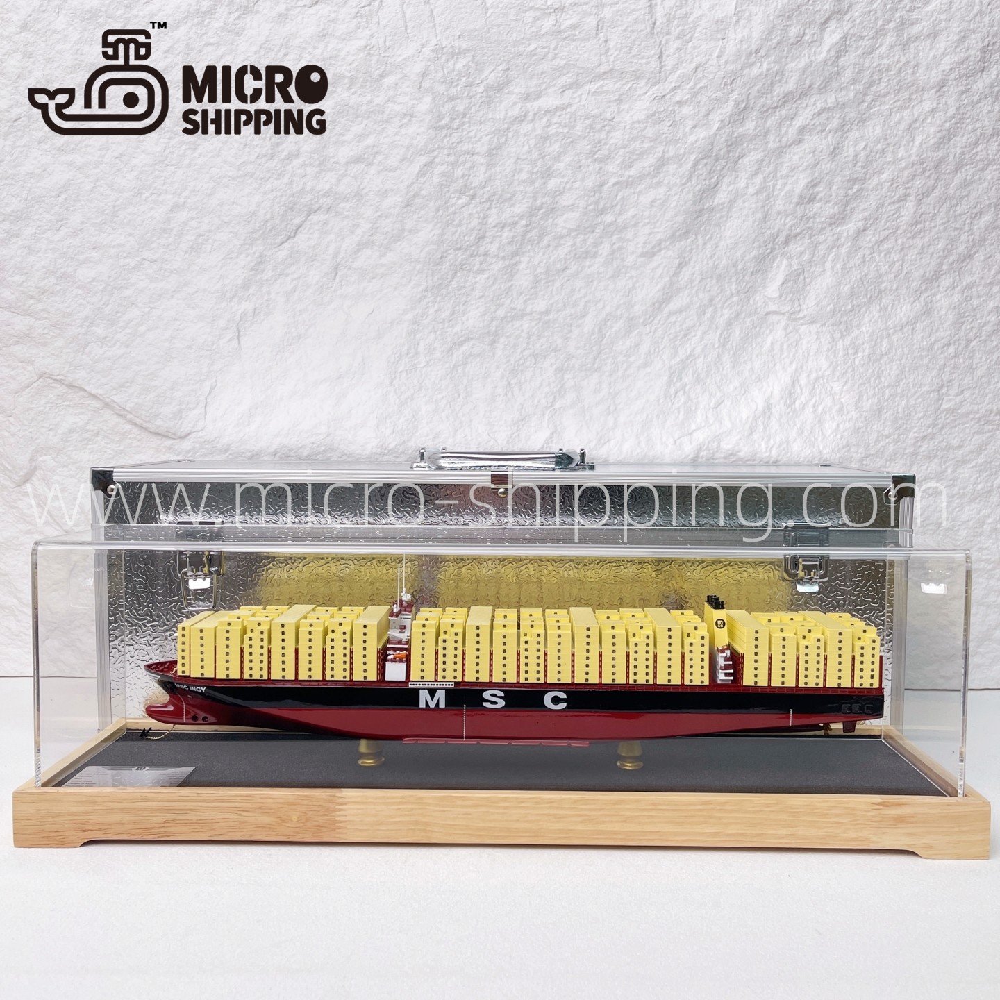 40cm MSC Container Ship Model | Cargo Ship Model