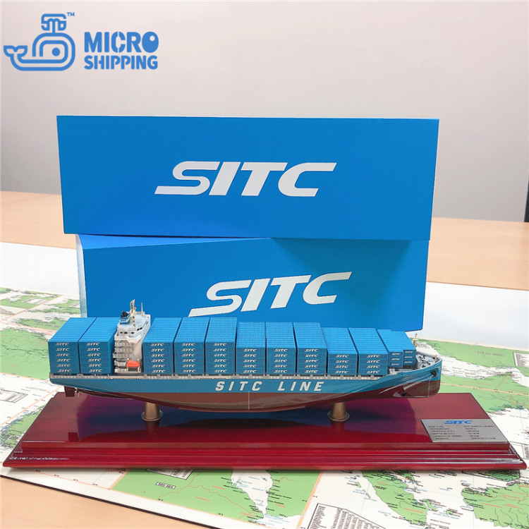 30cm SITC 2400TEU Ship Model 