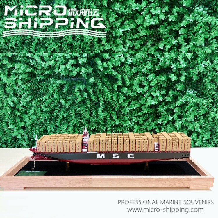 40cm MSC OSCAR Container Ship Model | Cargo Ship Model