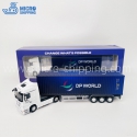 1:50  DP WORLD BLUE LOGISTIC ALLOY TRUCK MODEL