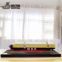 150CM 1:260 MSC  Container Ship Model |Cargo Ship Model