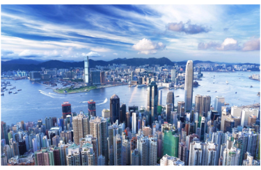 Victoria harbor as a world port