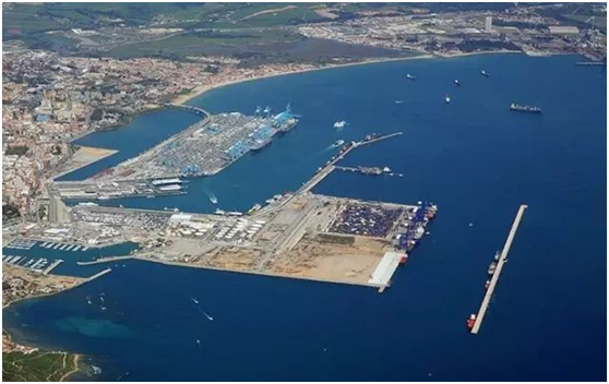 the port of Algeciras