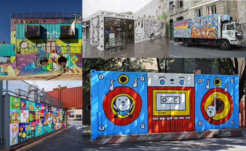 When Containers Meets Arts Graffitis(图1)