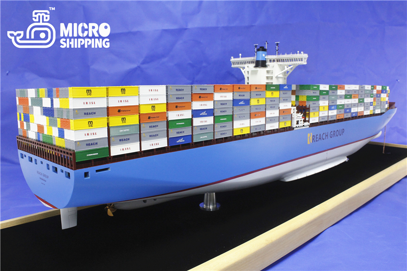 150cm Container Ship Model | Cargo Ship Model(图3)