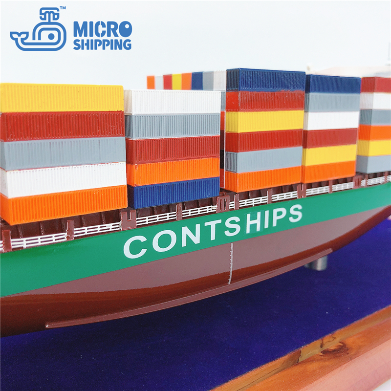 40cm Mixed color CONTSHIPS Container Ship Model | Cargo Ship Model(图3)