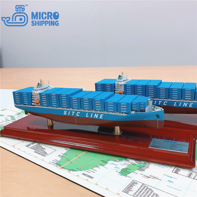 30cm SITC 2400TEU Ship Model (图2)