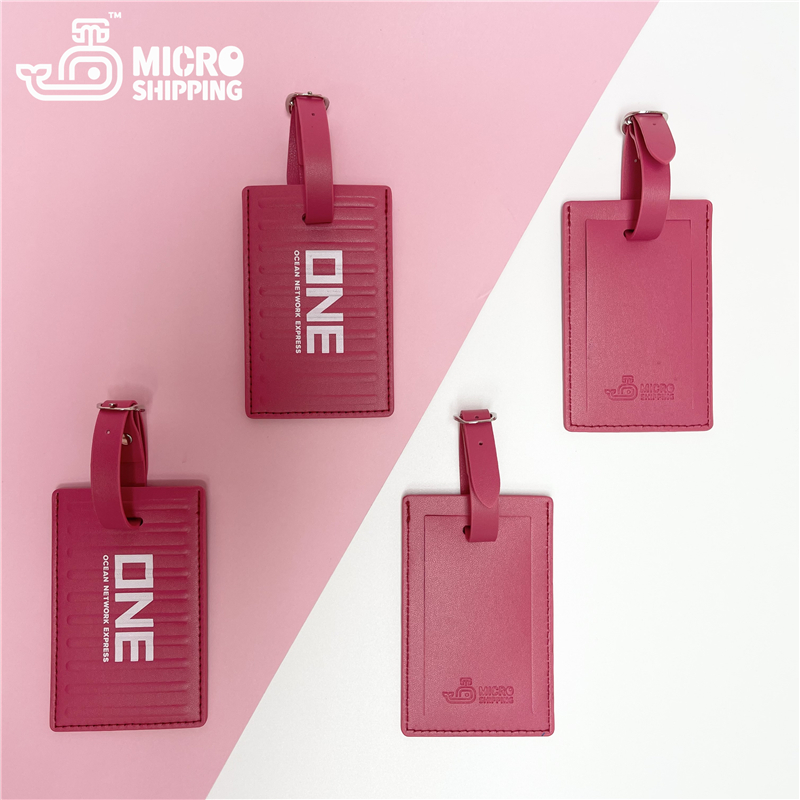 Customize ONE Container PU Leather Luggage Tags (图3)