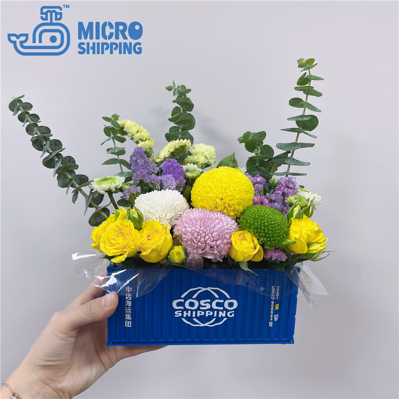 1:35 COSCO SHIPPING Container Flower Pot|Potted Container|Bonsai Container(图2)