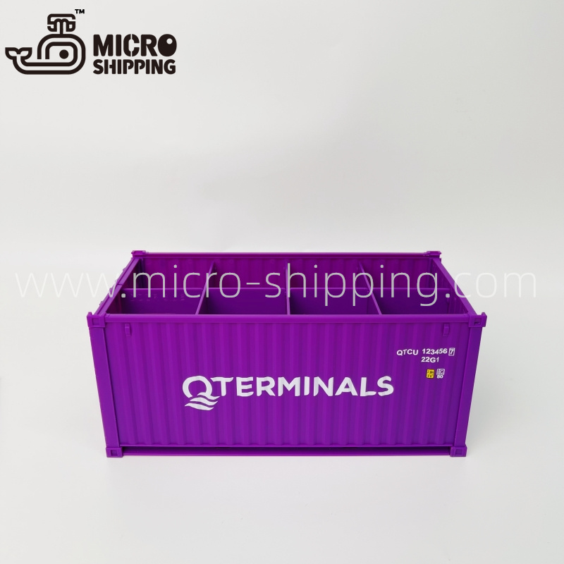 1:25 Q-TERMINALS DESK TIDY Reefer CONTAINER|STORAGE CONTAINER|Container Tissue Box(图3)