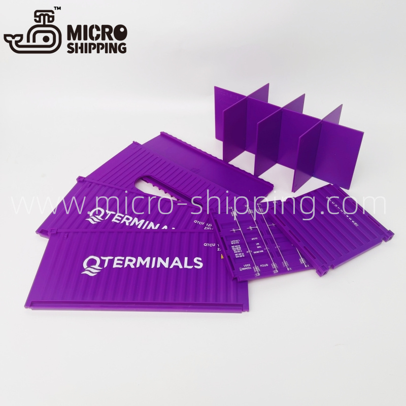 1:25 Q-TERMINALS DESK TIDY Reefer CONTAINER|STORAGE CONTAINER|Container Tissue Box(图1)