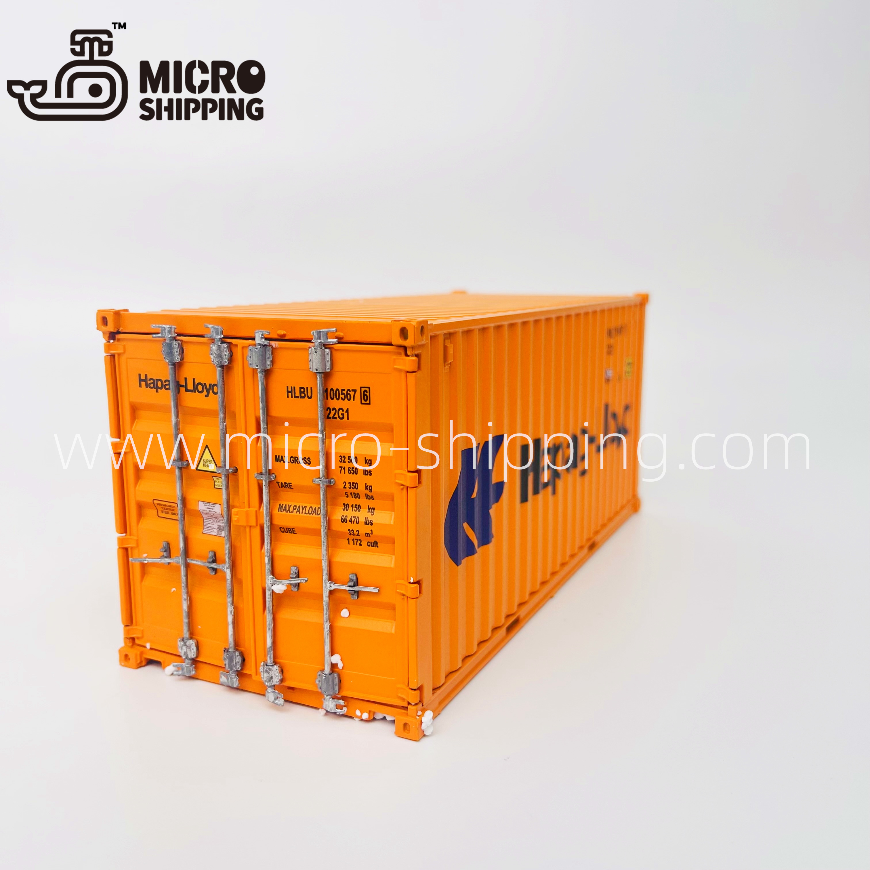 1:30 HAPAG-LLOYD CONTAINER MODEL(图3)