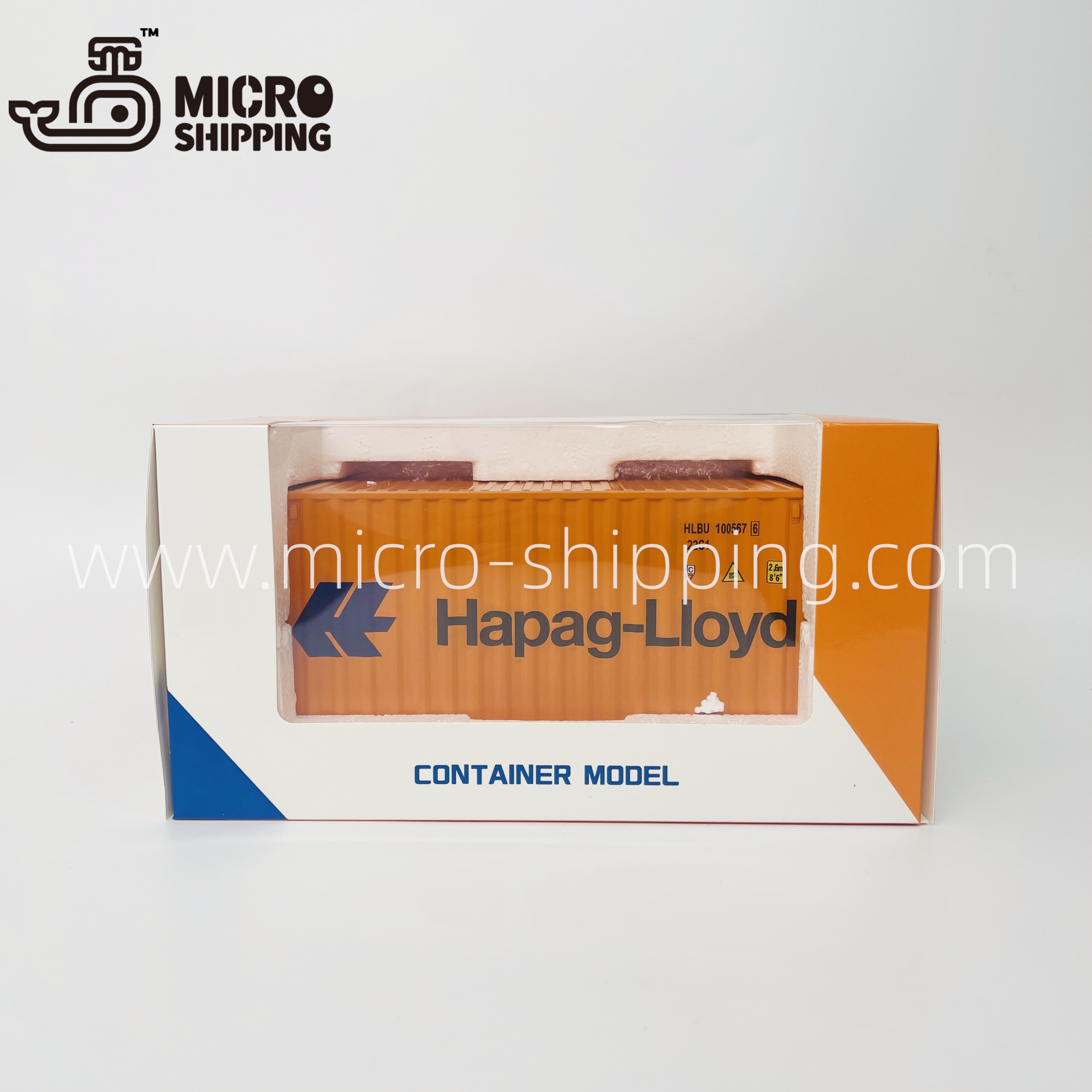 1:30 HAPAG-LLOYD CONTAINER MODEL(图1)