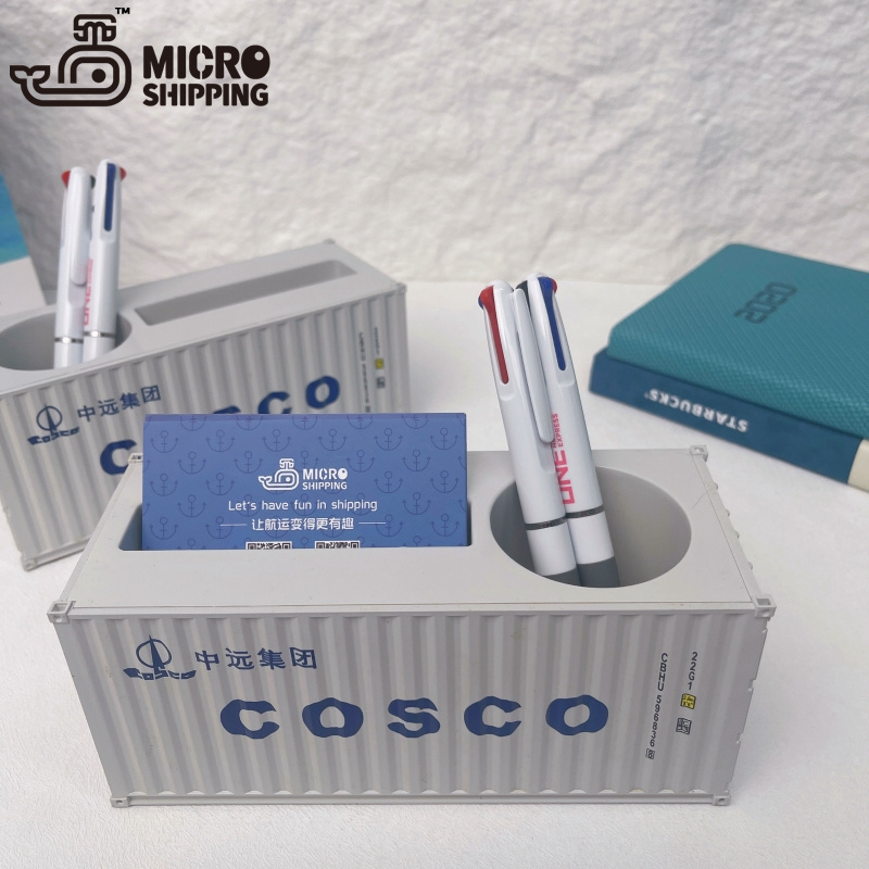 1:35  pen container with namecard holder custom business gifts(图1)