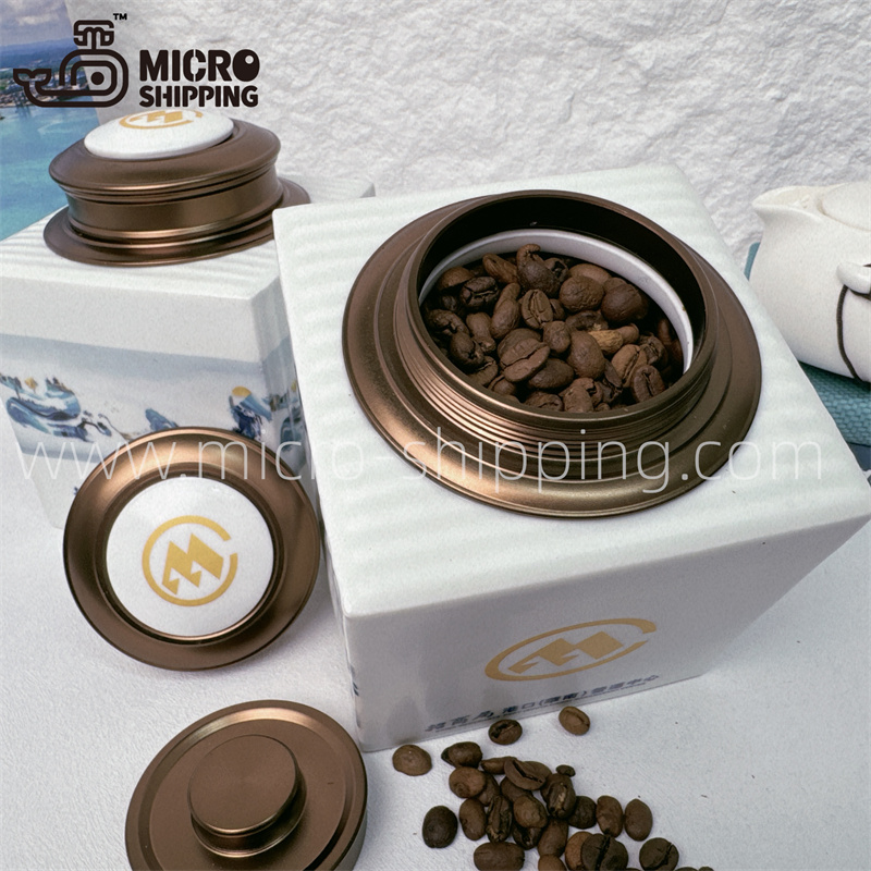 Exclusive Container Chinaware Tea Pot Jingdezhen Chinaware Candy Coffce Bean Storage Box High End Exclusive Logistics Gift Handy Porcelain(图3)