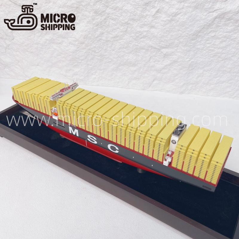 40cm MSC CELESTINO Container Ship Model | Cargo Ship Model(图4)