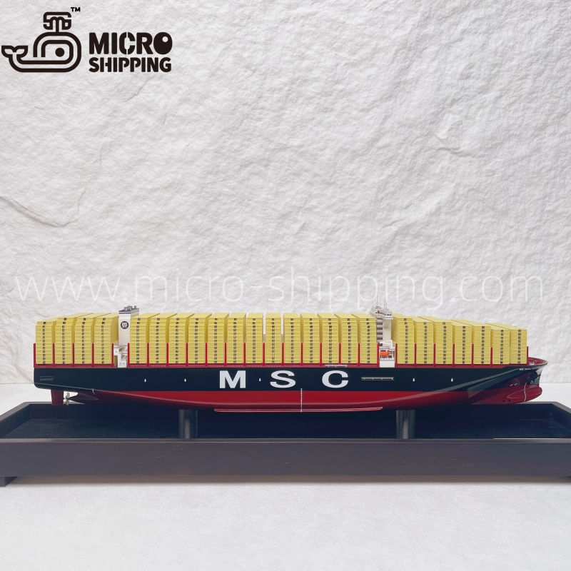 40cm MSC Nicola Container Ship Model | Cargo Ship Model(图1)