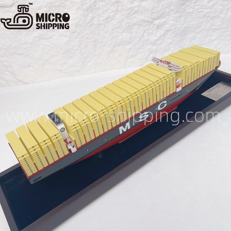 40cm MSC Nicola Container Ship Model | Cargo Ship Model(图5)