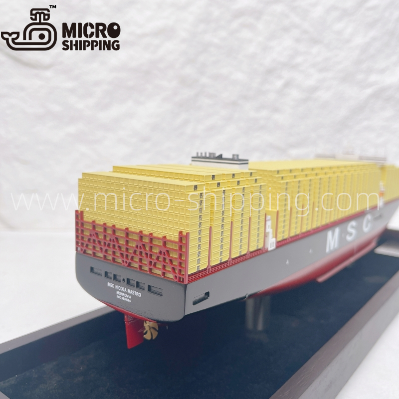 40cm MSC Nicola Container Ship Model | Cargo Ship Model(图4)