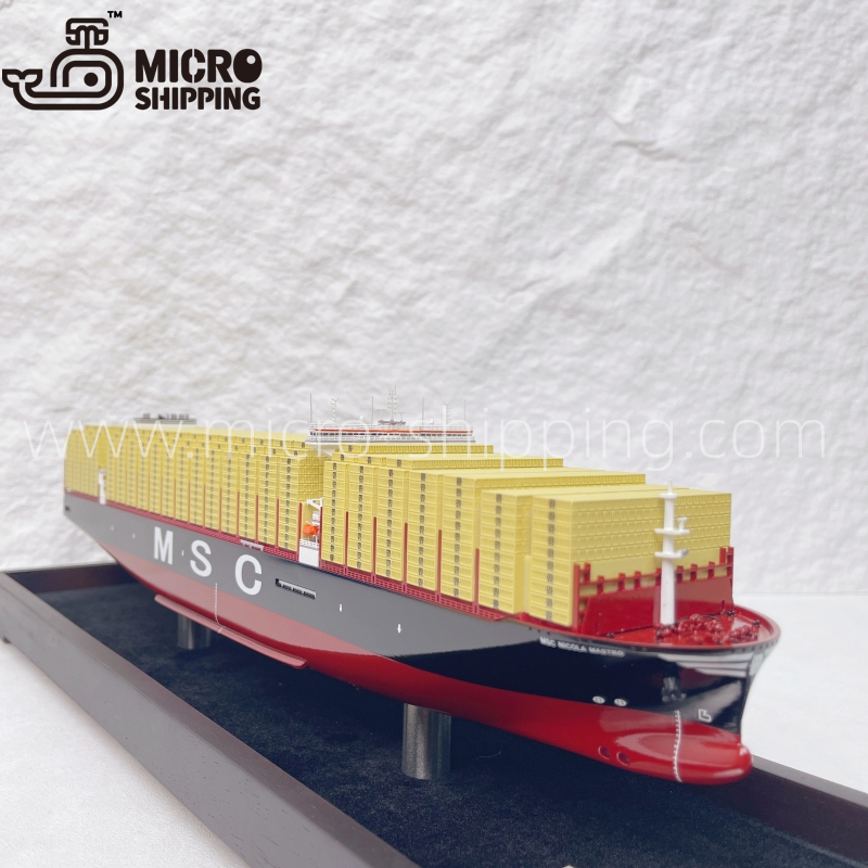 40cm MSC Nicola Container Ship Model | Cargo Ship Model(图9)