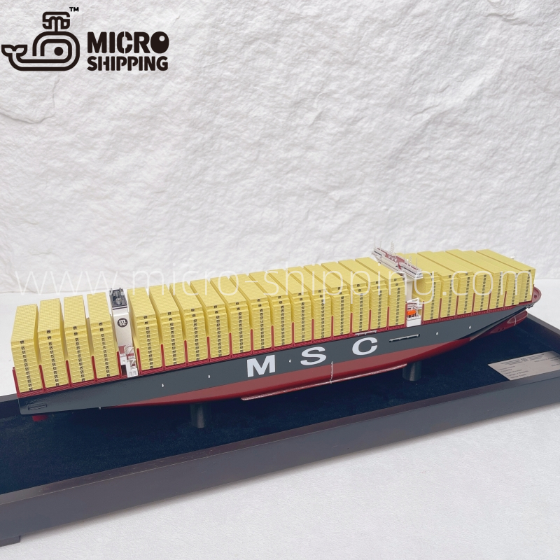 40cm MSC Nicola Container Ship Model | Cargo Ship Model(图6)