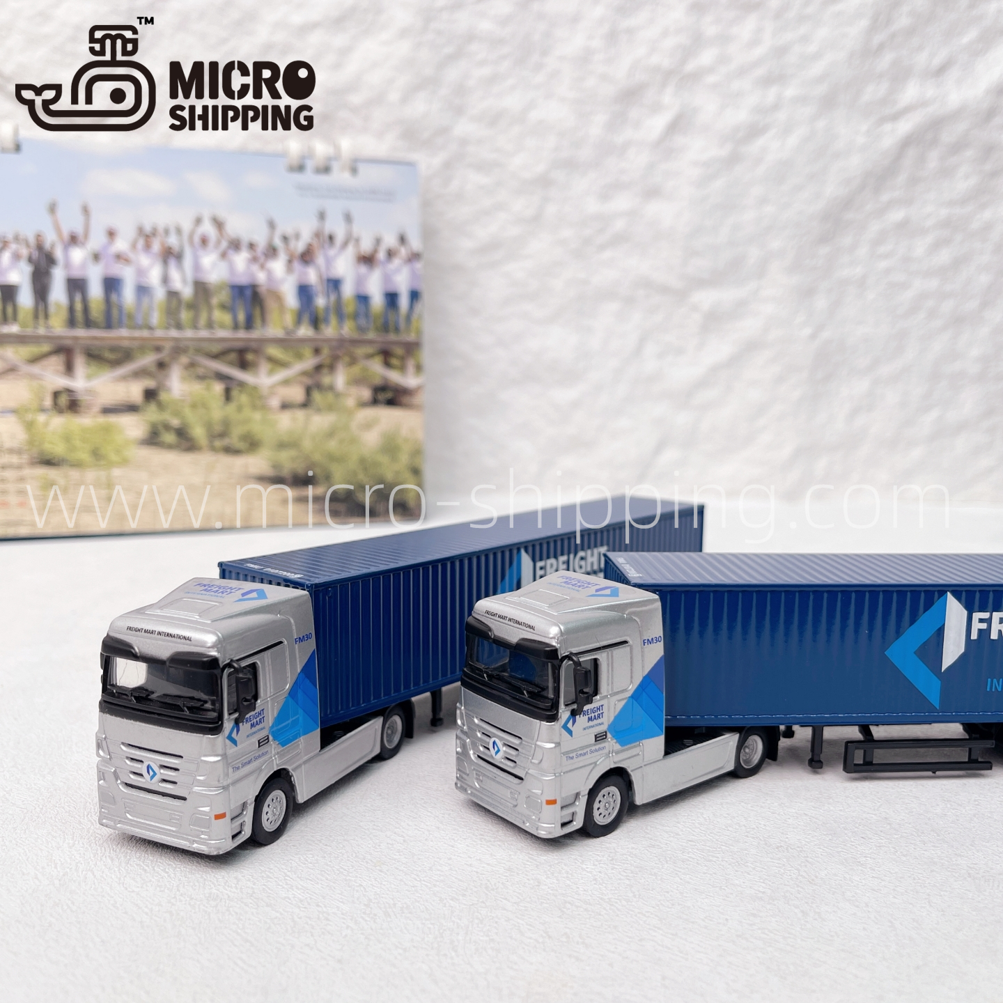 1:87 FREIGHT MART LOGISTIC TRUCK MODEL(图6)