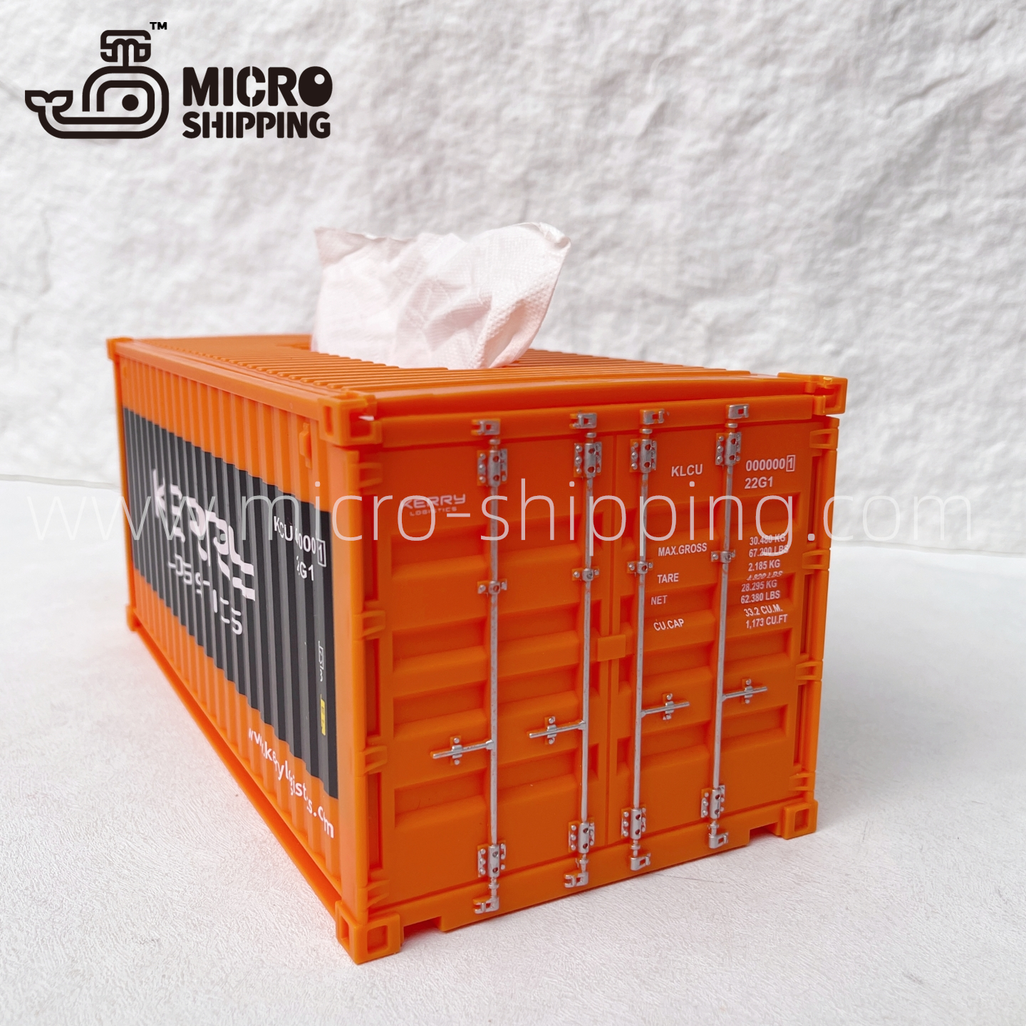 1:25 KERRY DESK TIDY Reefer CONTAINER|STORAGE CONTAINER|Container Tissue Box(图1)