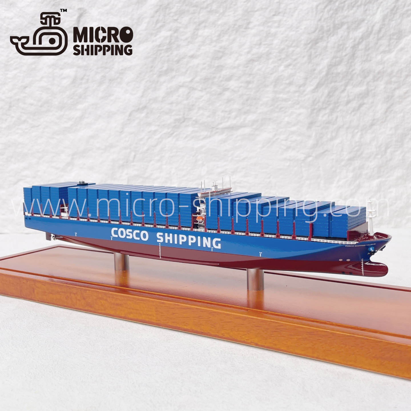 30cm COSCO Shipping Container Ship Cargo Ship Model(图3)