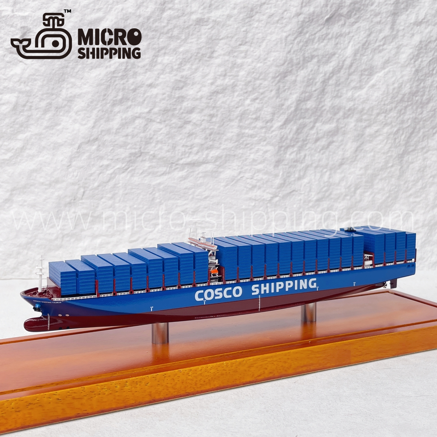 30cm COSCO Shipping Container Ship Cargo Ship Model(图2)
