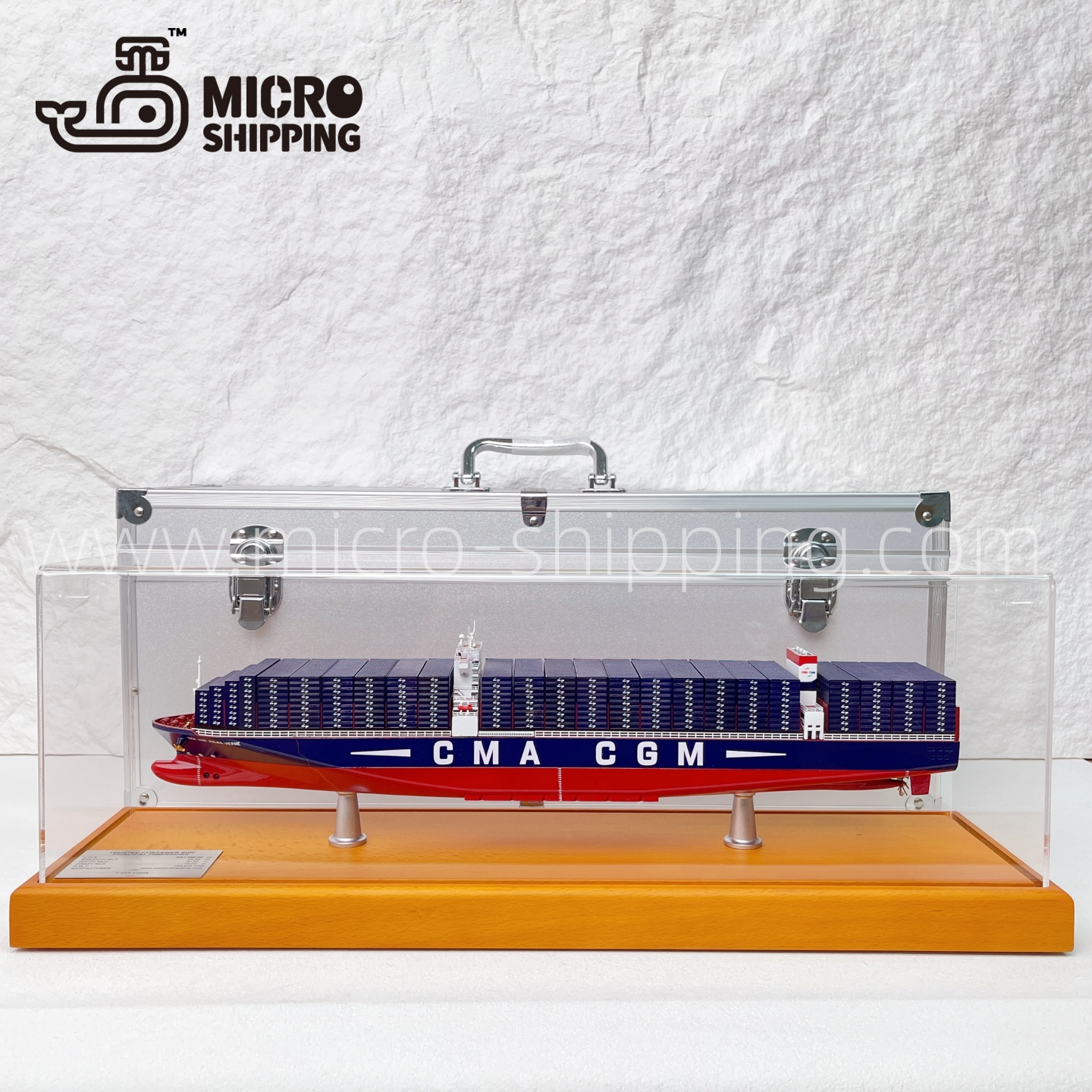 40cm CMA Container Ship Model | Cargo Ship Model(图1)