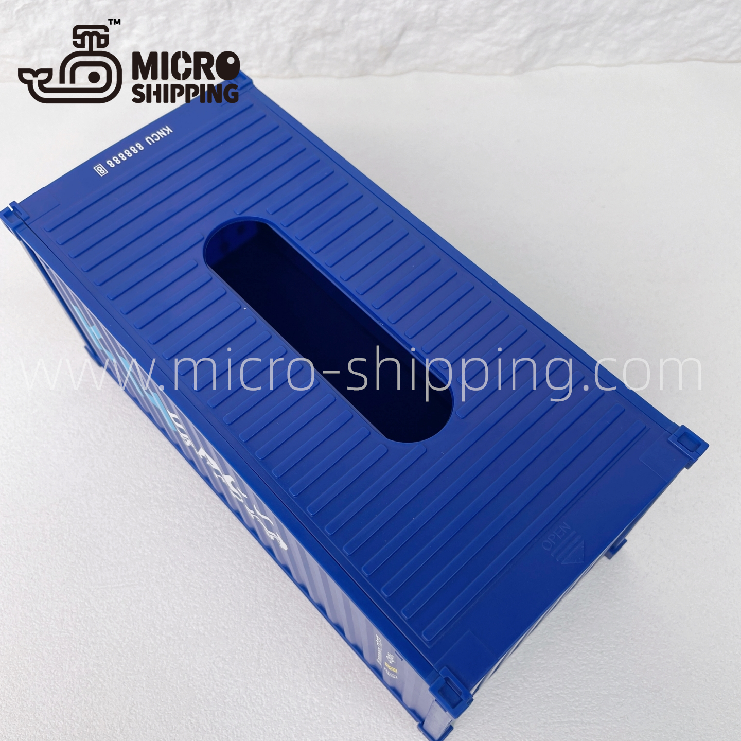 Custom ABS Plastic 1:25 KN Logostic Tissue Container Tissue Box(图2)