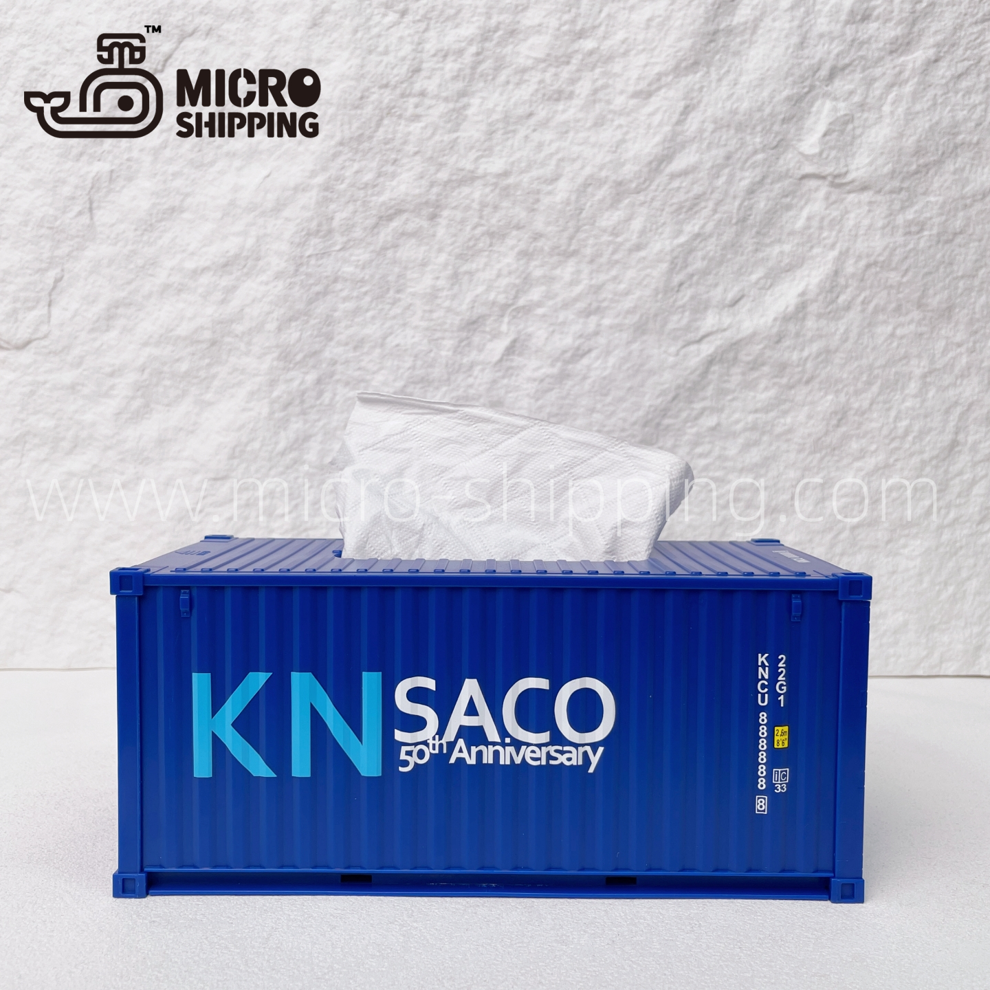 Custom ABS Plastic 1:25 KN Logostic Tissue Container Tissue Box(图3)