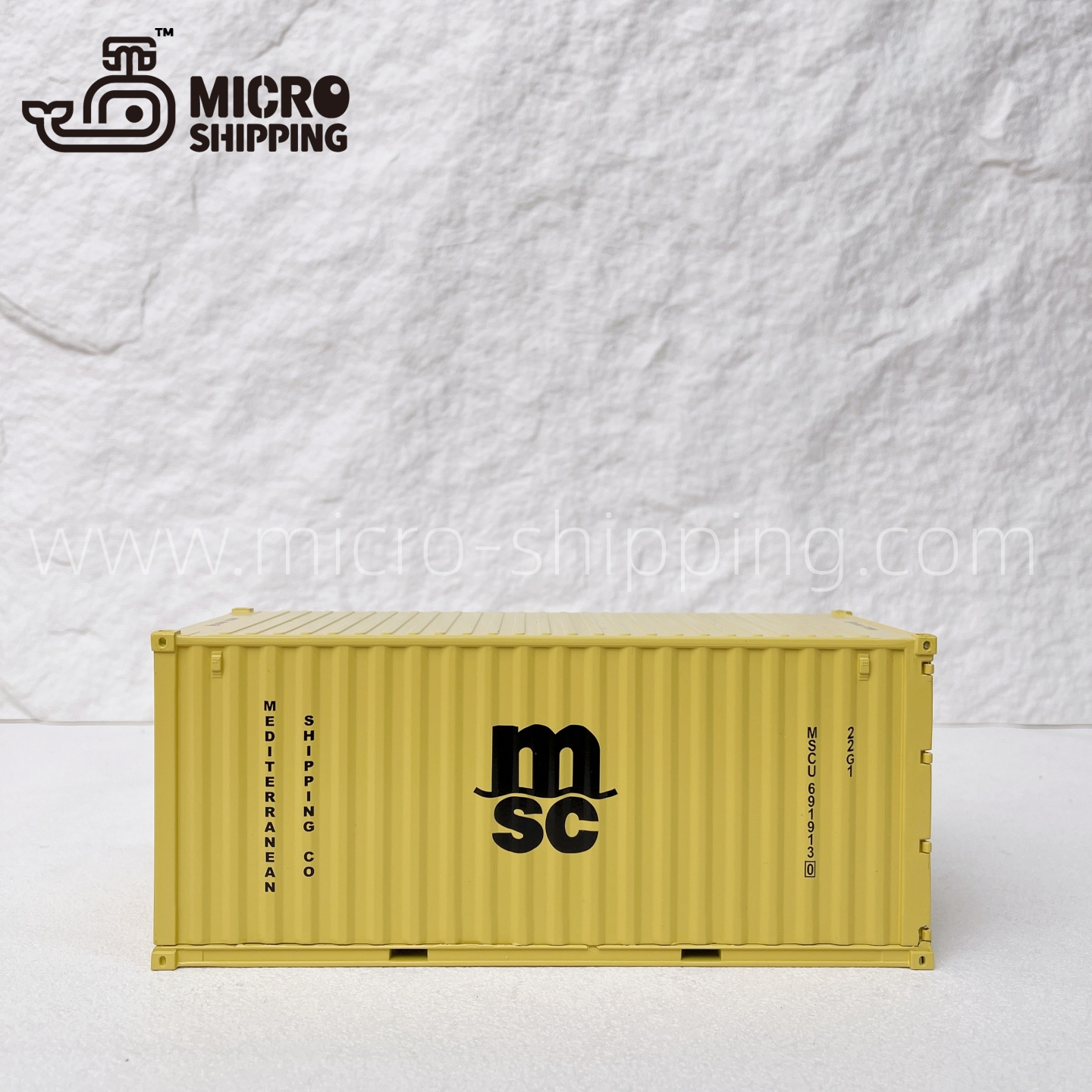 1:30 MSC CONTAINER MODEL(图1)