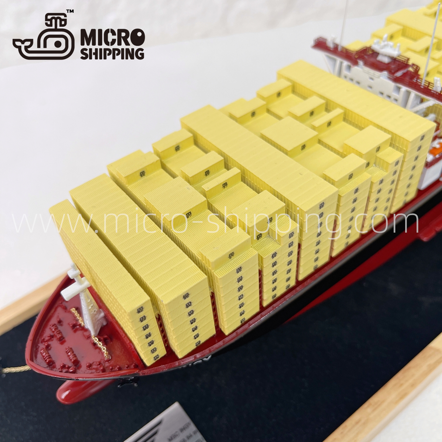 40cm MSC Container Ship Model | Cargo Ship Model(图2)