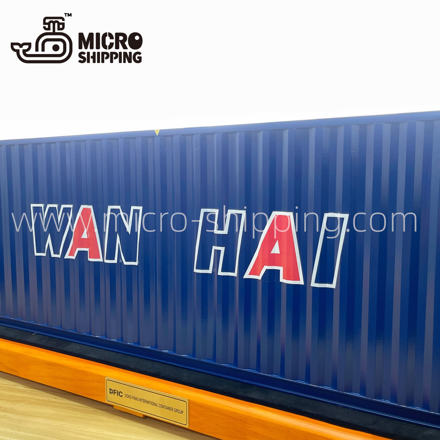 1:10 121CM WANHAI CONTAINER MODEL(图2)
