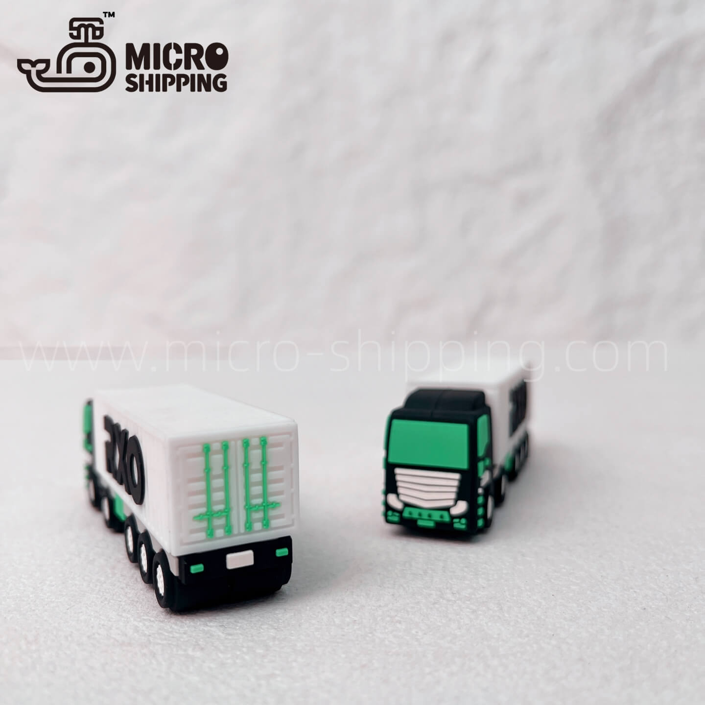 Customization PVC USB flash drive ROX Container truck USB drive Exquisite packaging(图3)