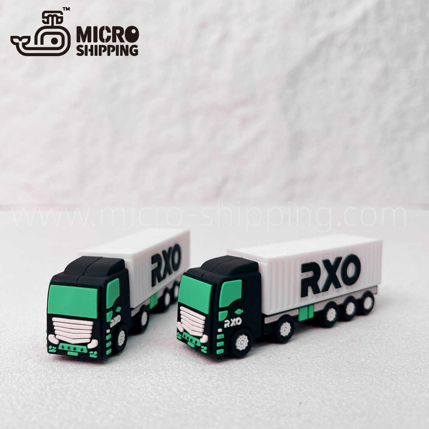 Customization PVC USB flash drive ROX Container truck USB drive Exquisite packaging(图4)