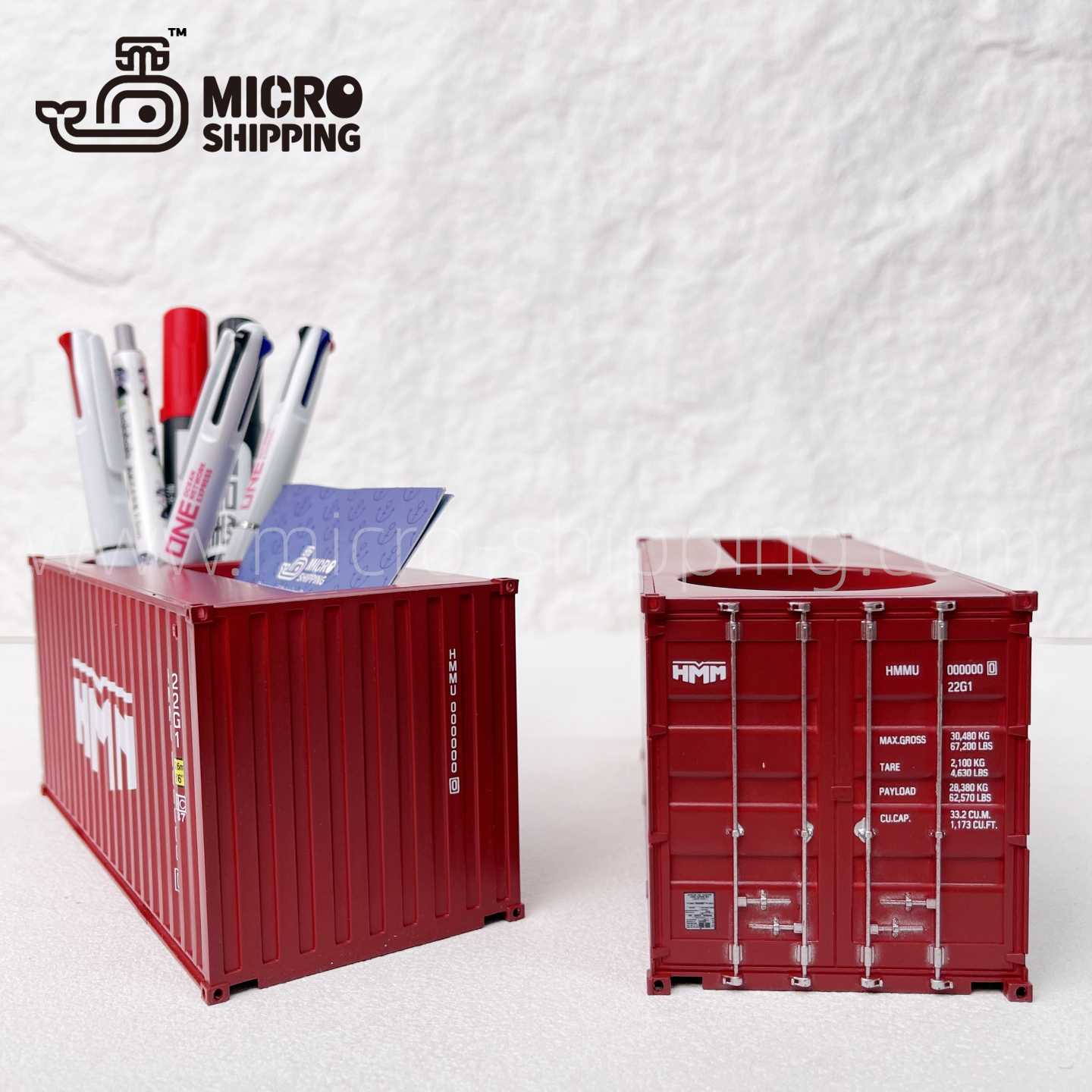 1:35 HMM Pen Container with Namecard Holder Custom Business Gifts(图4)