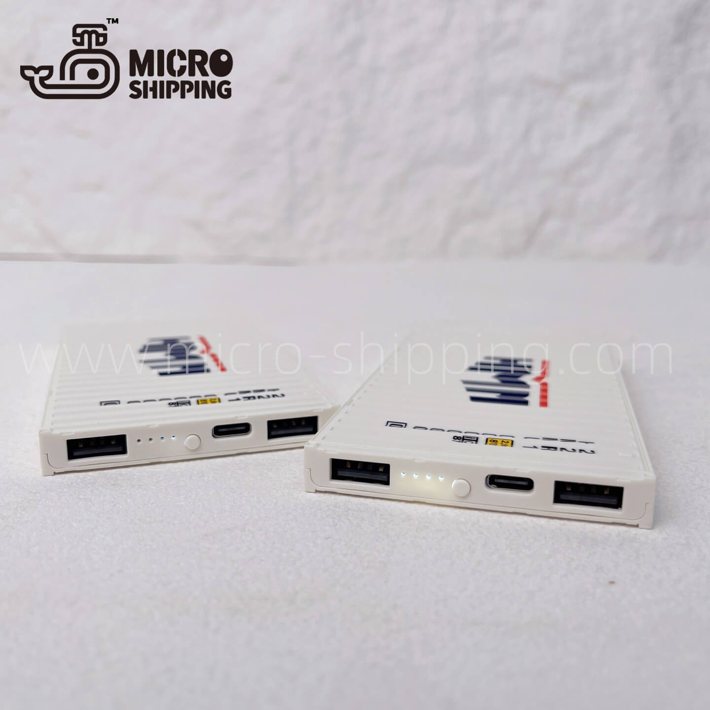 5000mAh HMM CONTAINER POWER BANK(Ultra-thin Flat Design)(图2)