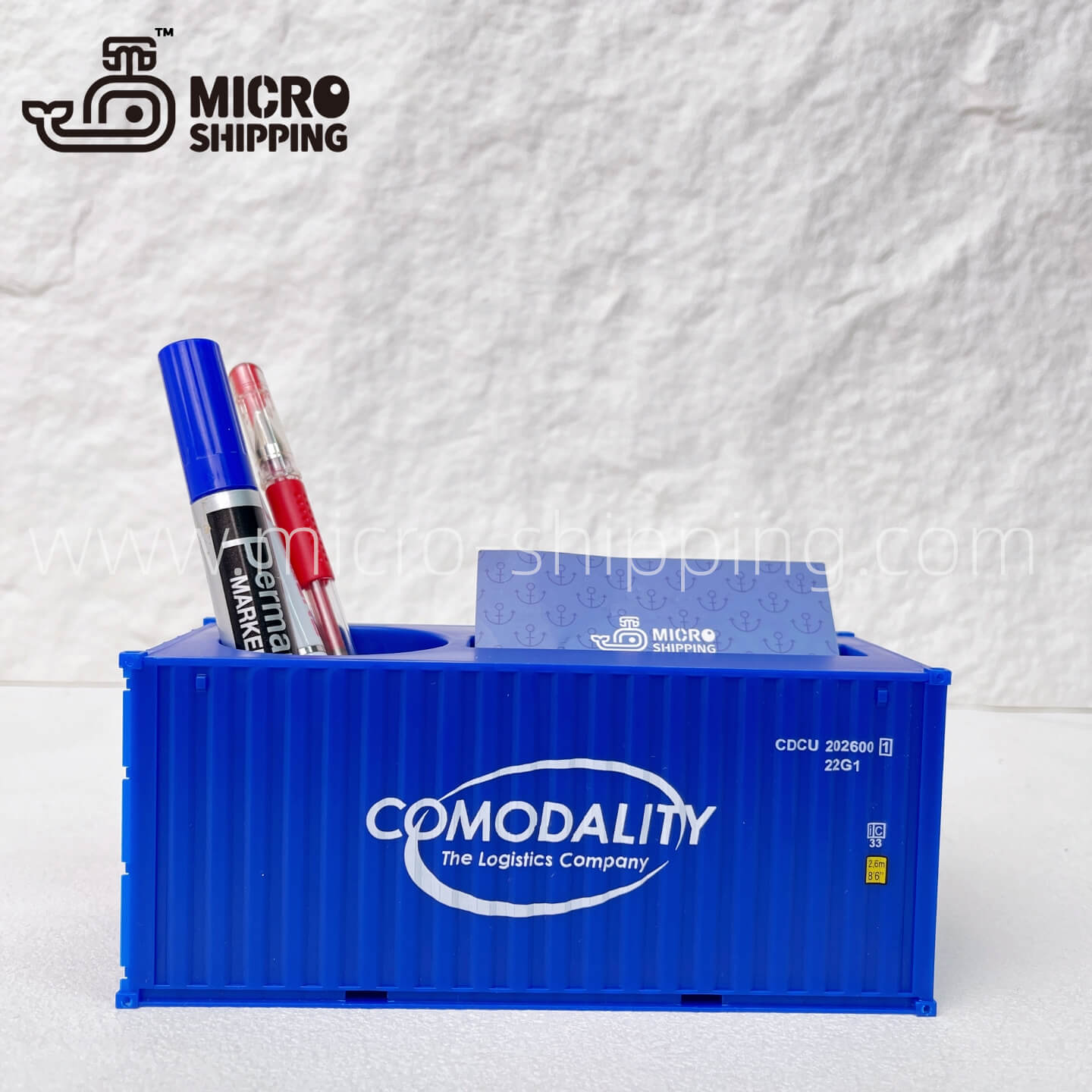 1:35 Comodality Pen Container with Namecard Holder Custom Business Gifts(图2)