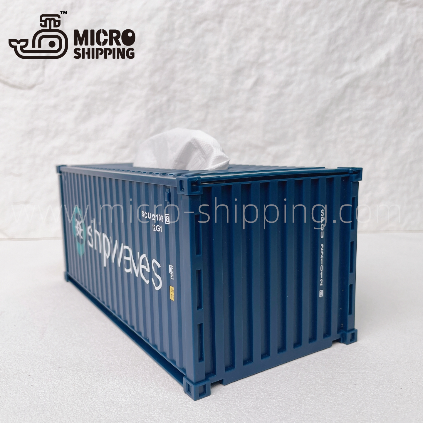 Custom ABS Plastic 1:25 MSC Tissue Container Tissue Box(图2)