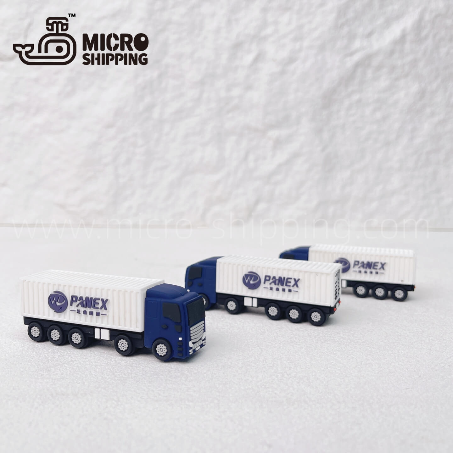 Customization PVC USB flash drive PANEX Container truck USB drive Exquisite packaging(图3)
