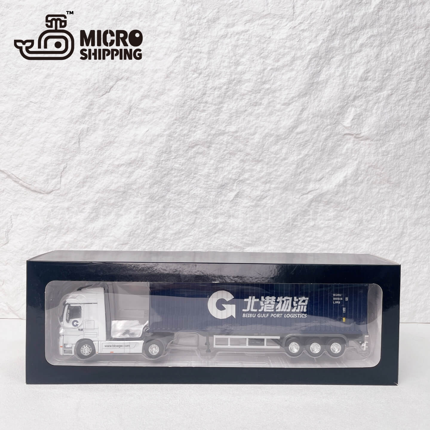 1:50 BEIGANG LOGISTIC ALLOY TRUCK MODEL(图1)