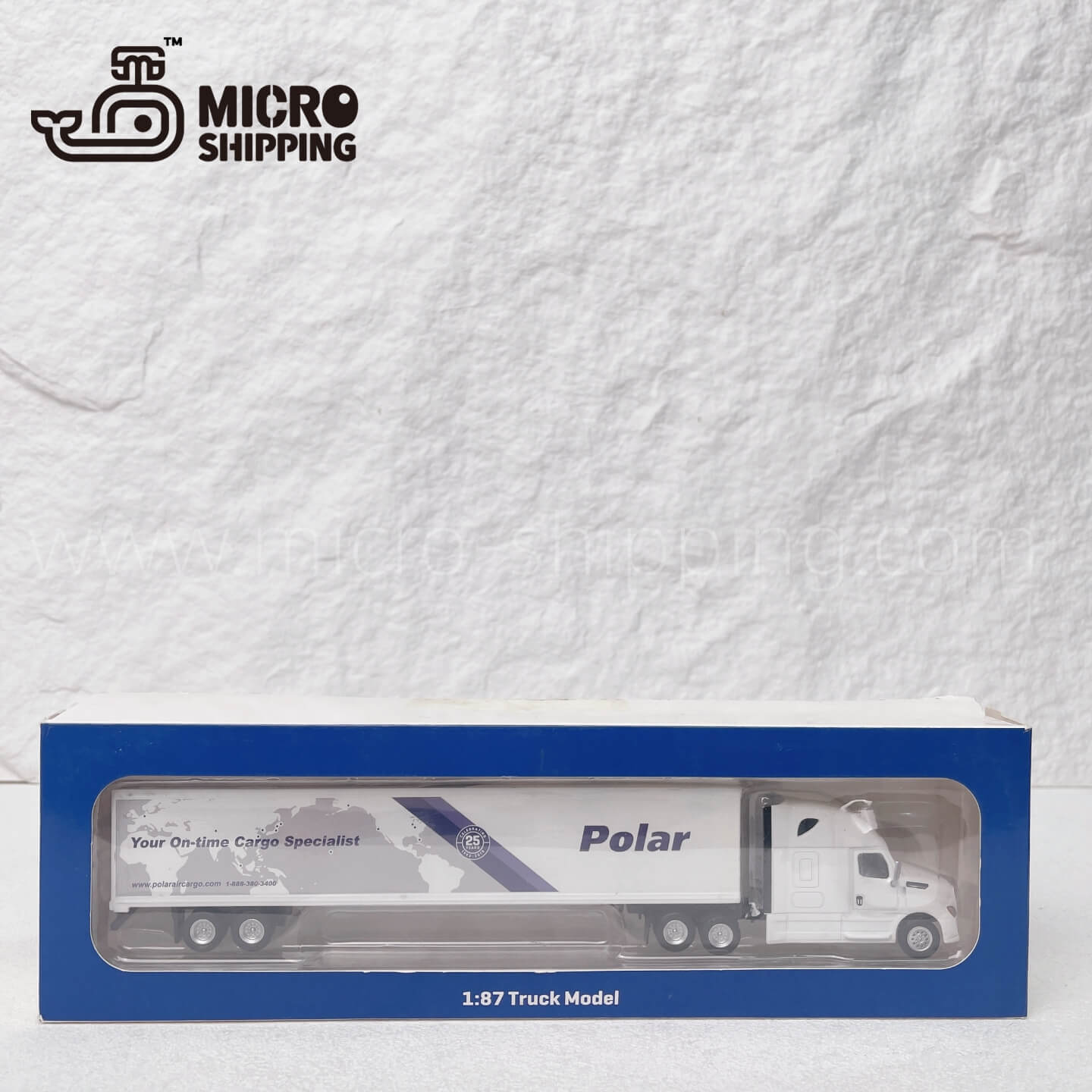 1:87 American Polar Alloy Truck Model(图1)