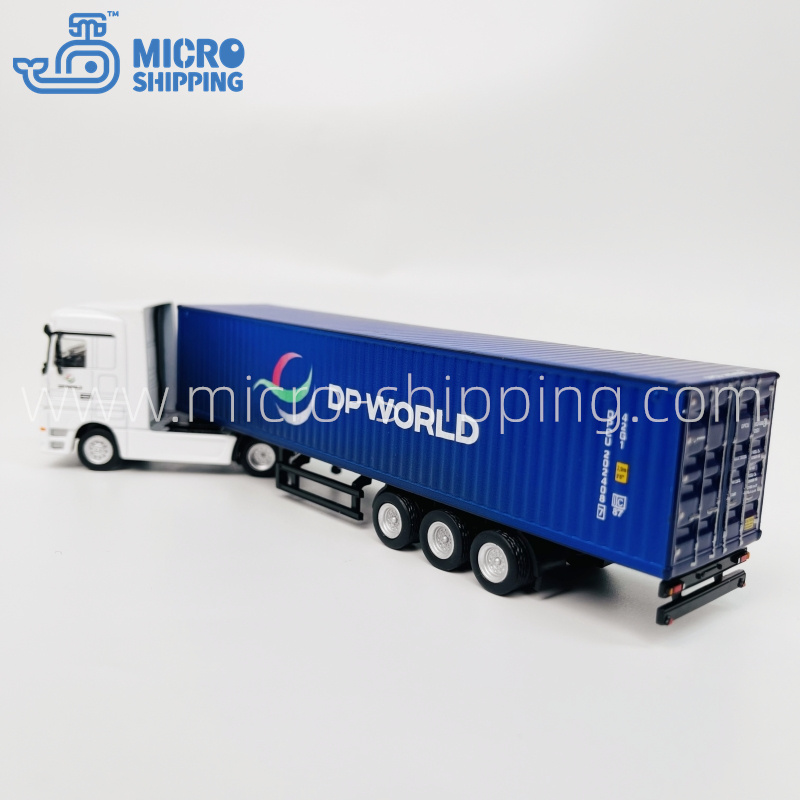 1:87 DP WORLD LOGOSTIC BLUE COLOR TRUCK MODEL(图2)